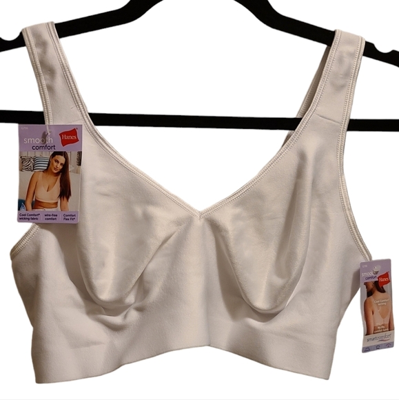 Hanes Womens Cozy Pullover Comfort Evolution Bra XL - Picture 5 of 9